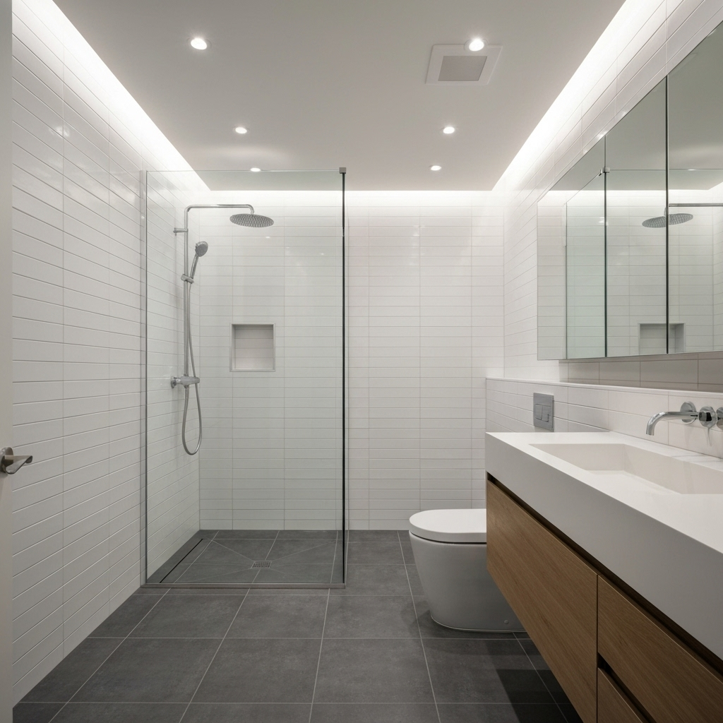 Bathroom renovation project